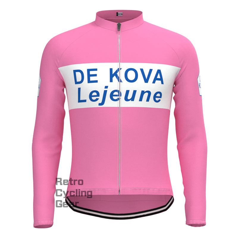 DE KOVA Retro-Langarmtrikot