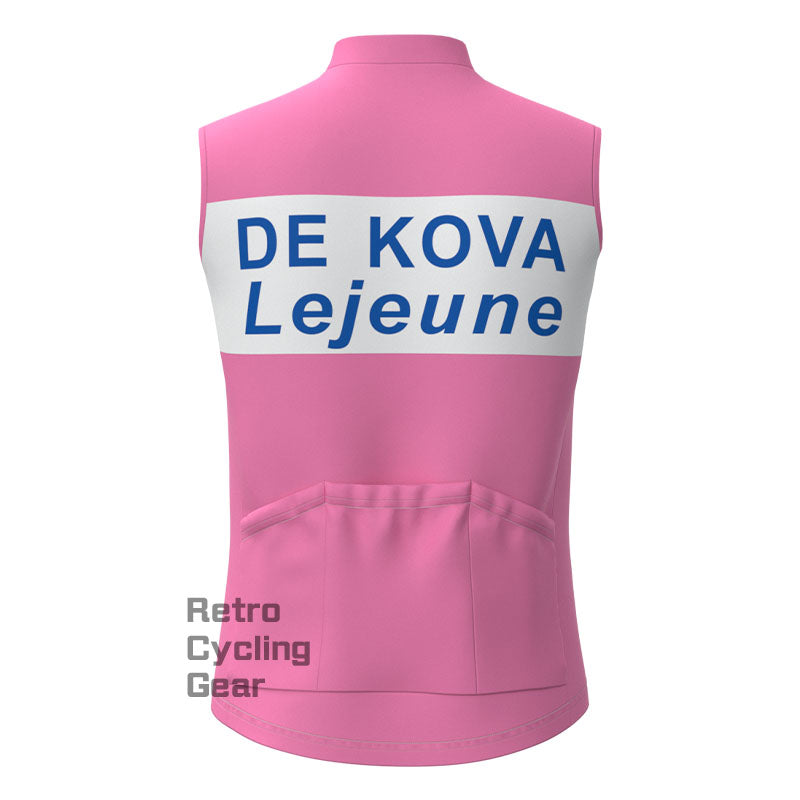 DE KOVA Fleece Retro-Radweste