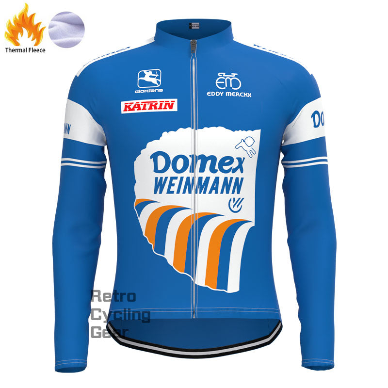 Domex Fleece Retro-Langarmtrikots