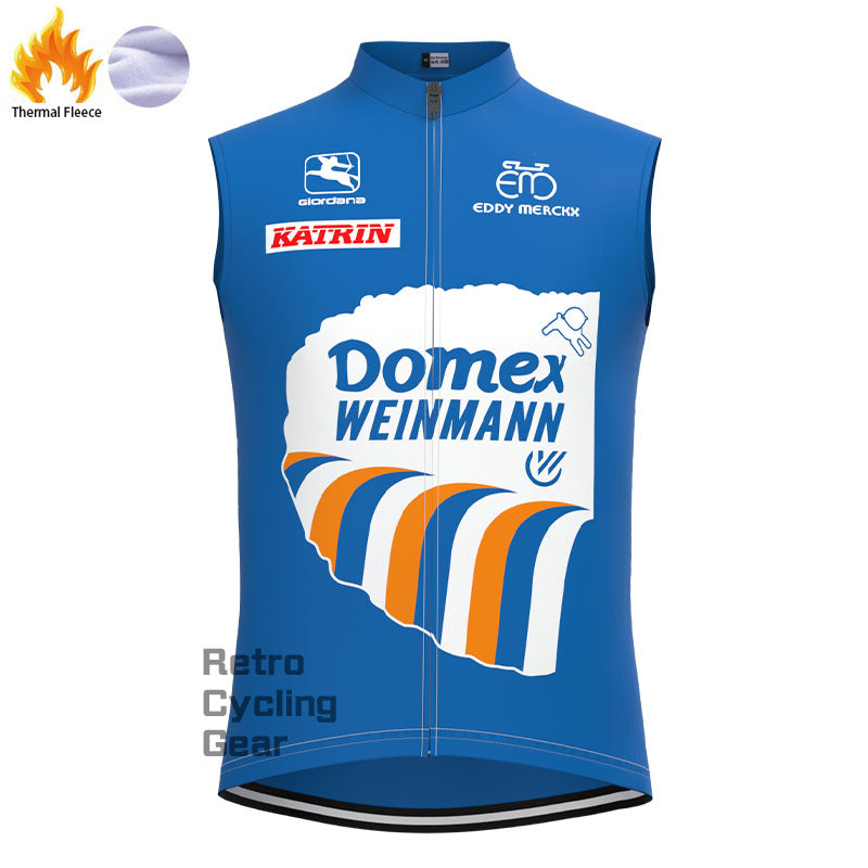 Domex Fleece Retro Cycling Vest