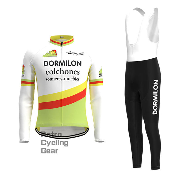 Dormilon Retro Long Sleeve Cycling Kit