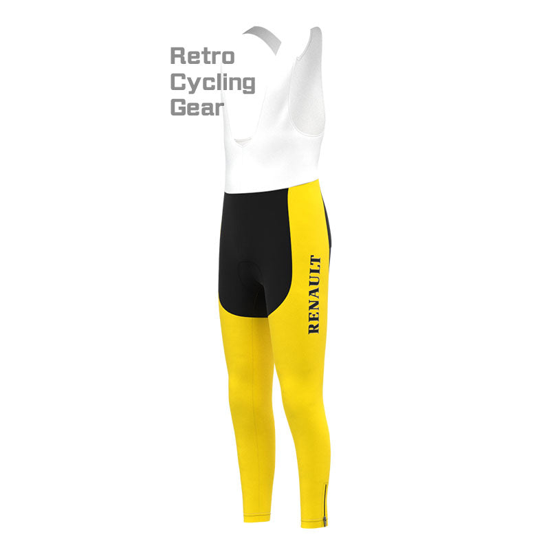 ELF Yellow Retro Long Sleeve Cycling Kit