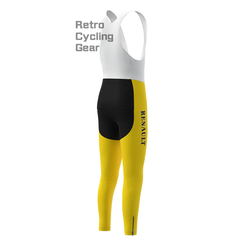 ELF Yellow Fleece Retro Cycling Pants