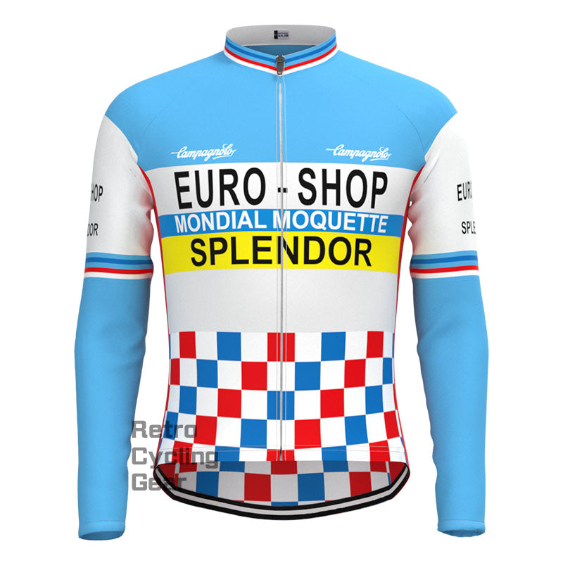 EURO-Retro-Langarmtrikot