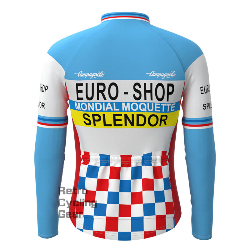 EURO-Retro-Langarmtrikot