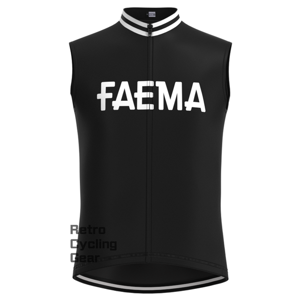 FAEMA Schwarze Retro-Radweste