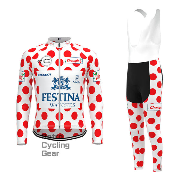FESTINA Retro Long Sleeve Cycling Kit