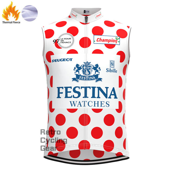 FESTINA Fleece Retro Cycling Vest
