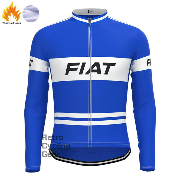 FIAT Fleece Retro Long Sleeves Jerseys