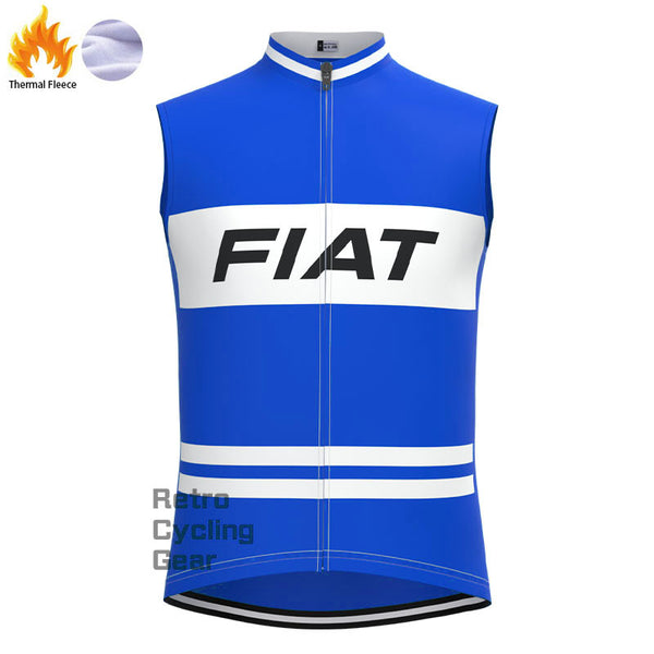 FIAT Fleece Retro Cycling Vest