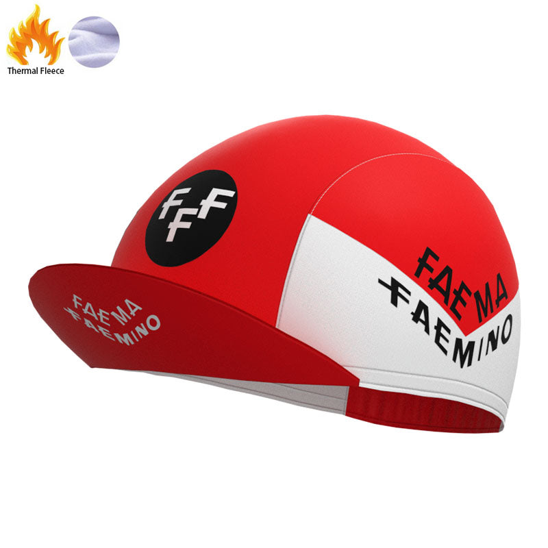 Faema Red-White Retro Cycling Cap