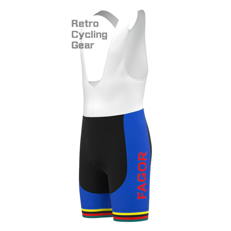 Fagor Blue Retro Short Sleeve Cycling Kit