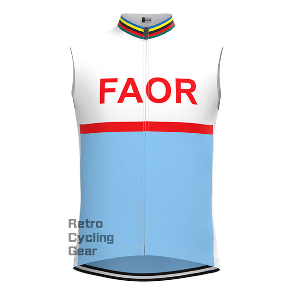 Fagor Blue Retro Cycling Vest