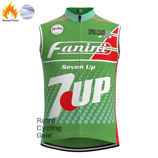 Fanini Fleece Retro Cycling Vest