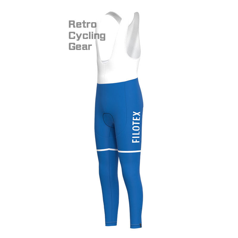 Blaue Retro-Radhose von Filotex