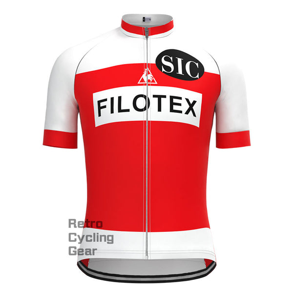 Filotex Red Retro Short sleeves Jersey