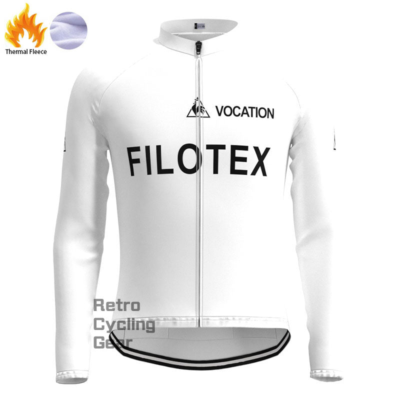 Filotex Fleece Retro-Langarmtrikots