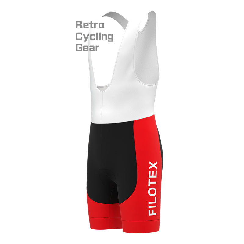 Filotex Red Retro Short Sleeve Cycling Kit