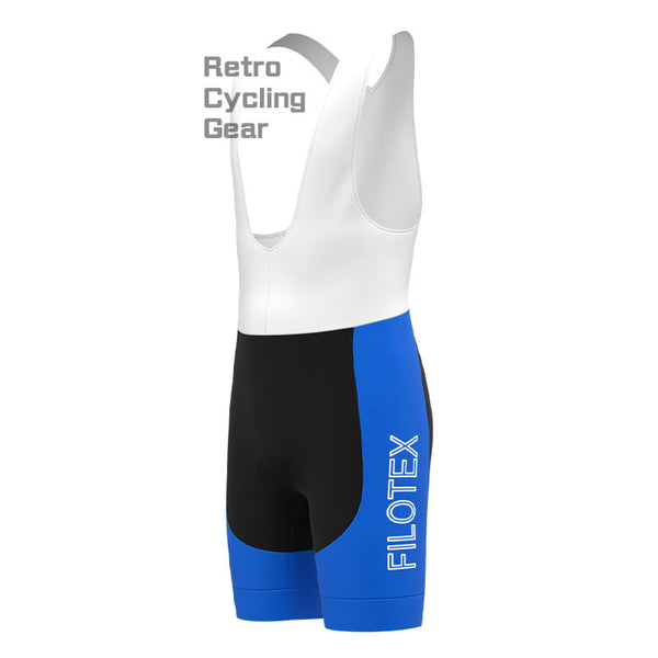 Filotex Bright Blue Retro Cycling Shorts