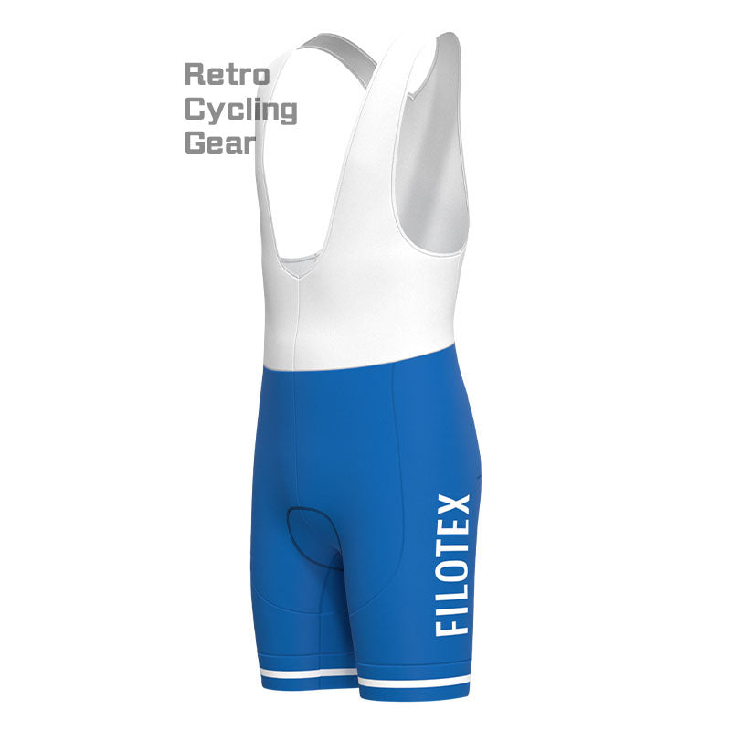 Filotex Blue Retro Short Sleeve Cycling Kit