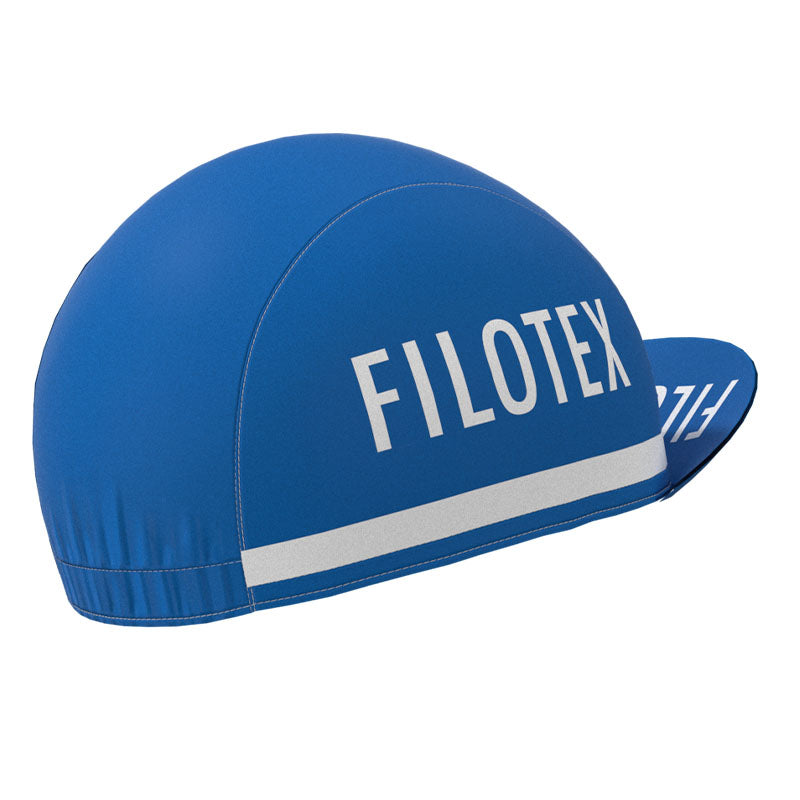Filotex Blue Retro Cycling Cap