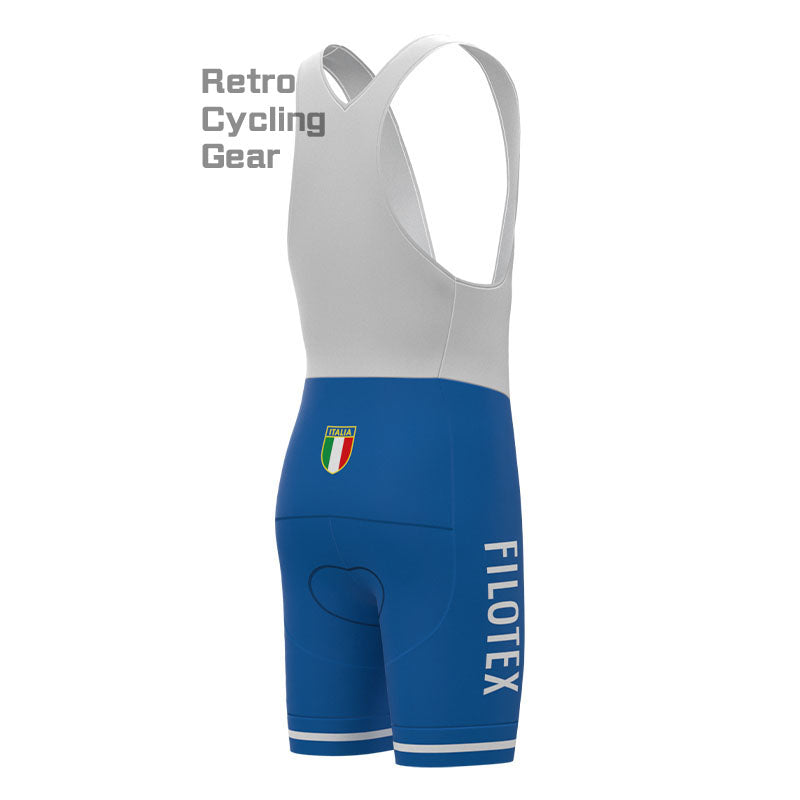 Filotex Blue Retro Cycling Shorts