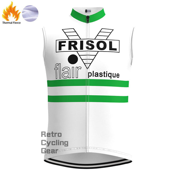 Frisol Fleece Retro Cycling Vest