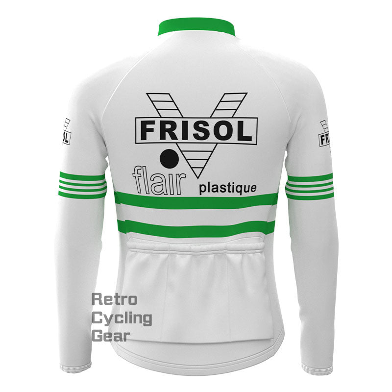 Frisol Fleece Retro-Langarmtrikots