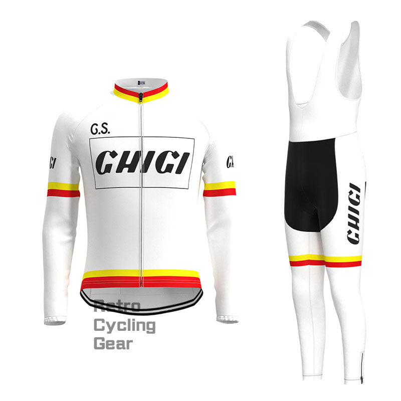 GHIGI Retro Long Sleeve Cycling Kit