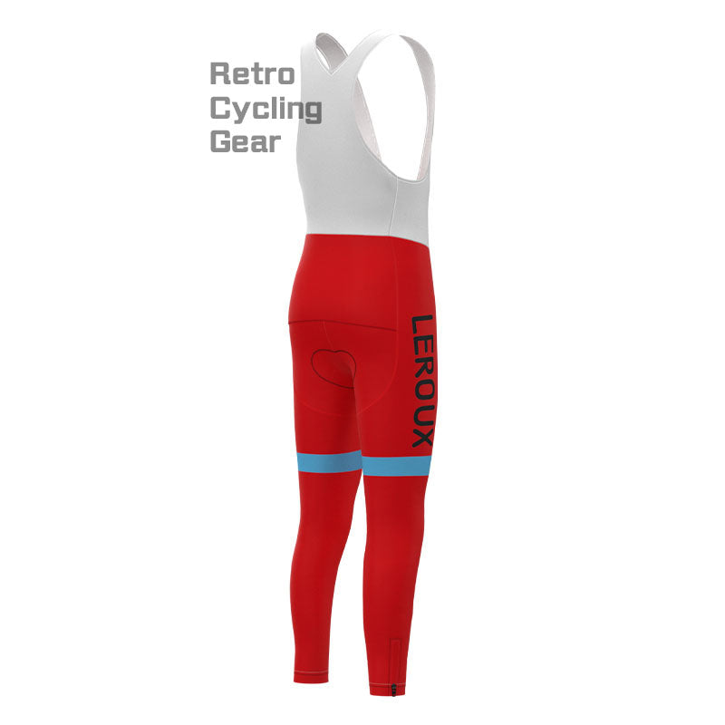 GITANE Blau-Rote Fleece-Retro-Radhose