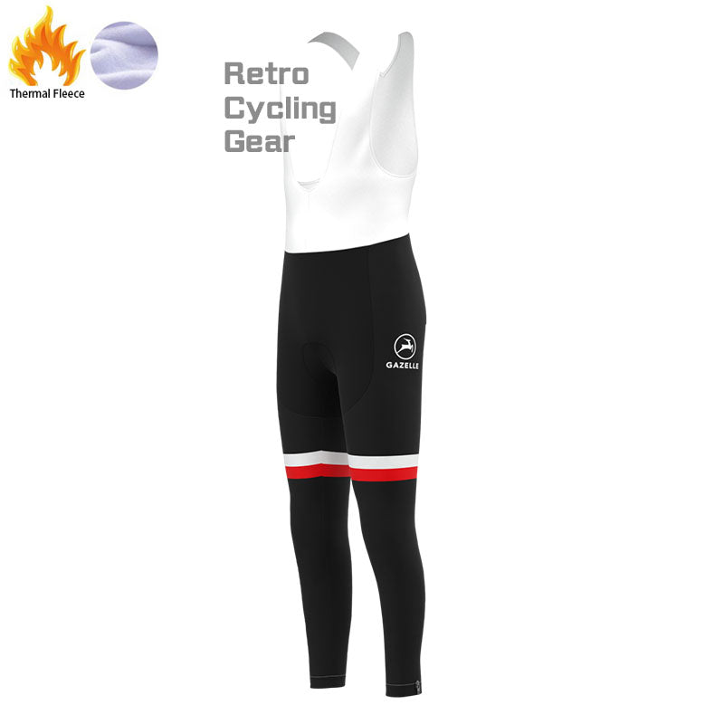 Gazelle Fleece Retro-Radsport-Sets