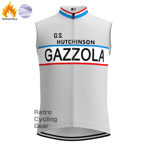 Gazzola Fleece Retro Cycling Vest