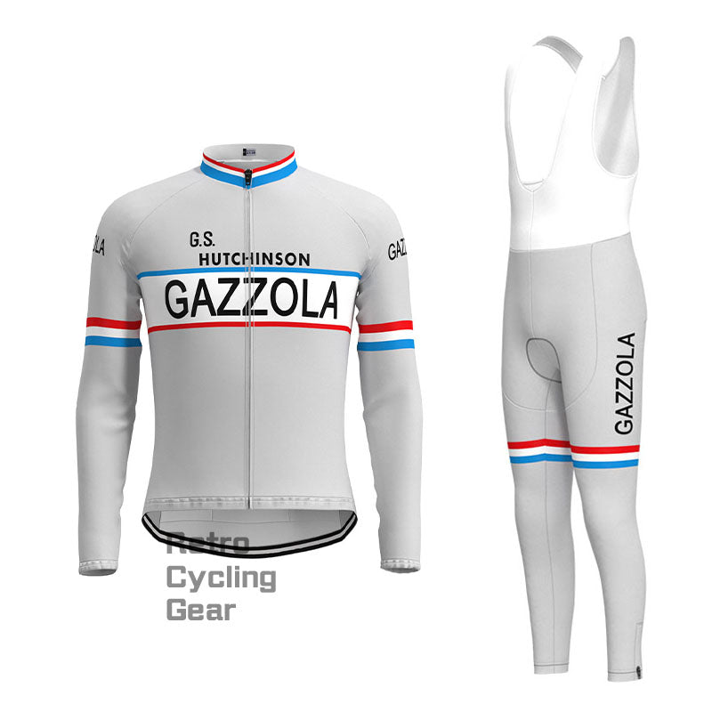 Gazzola Retro Long Sleeve Cycling Kit