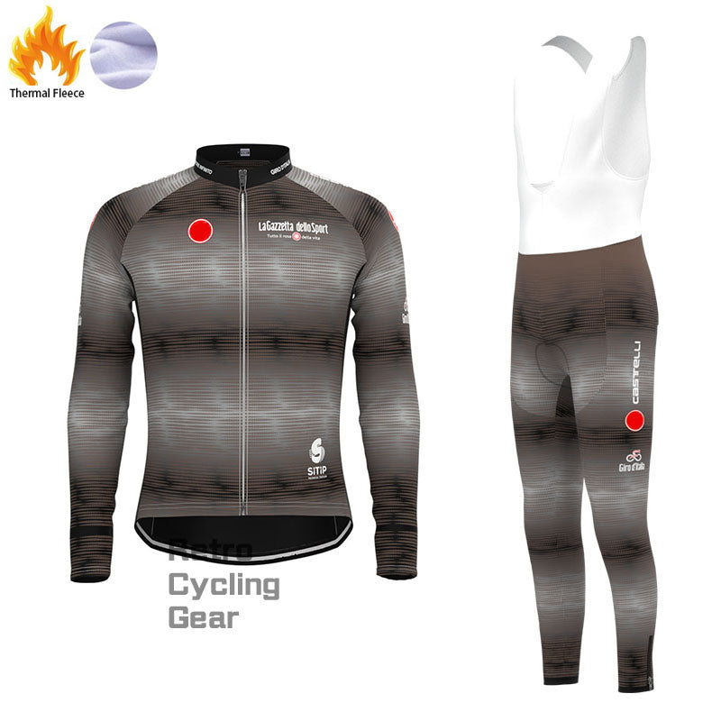 2022 Tour de Italy Fleece Long Sleeve Cycling Kit