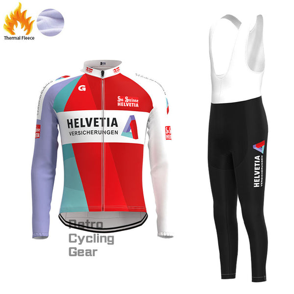 Helvetla Fleece Retro Cycling Kits