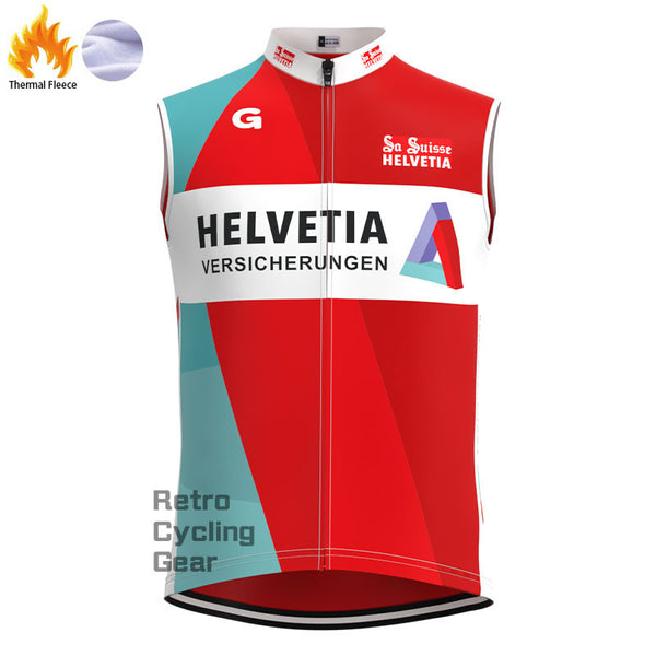 Helvetla Fleece Retro Cycling Vest