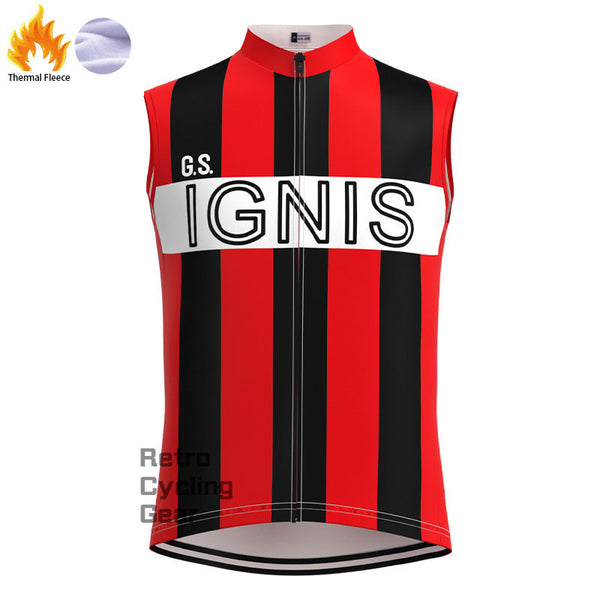 IGNIS Fleece Retro Cycling Vest