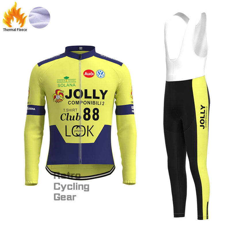 JOLLY Fleece Retro-Radsport-Sets