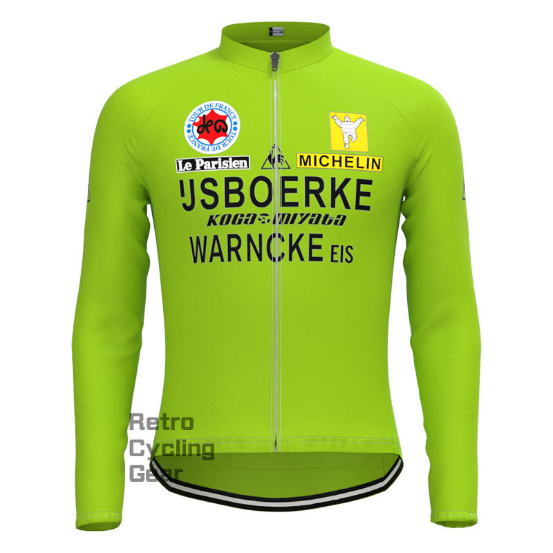 JSBOERKE Retro-Langarmtrikot