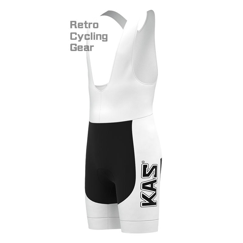 KAS Weiße Retro-Radhose