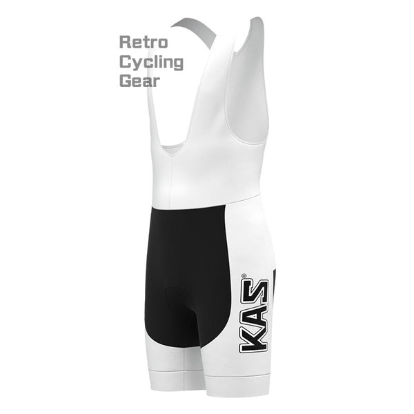 KAS White Retro Cycling Shorts