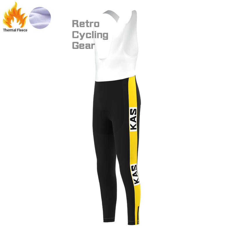 KAS Grey Fleece Retro Cycling Kits