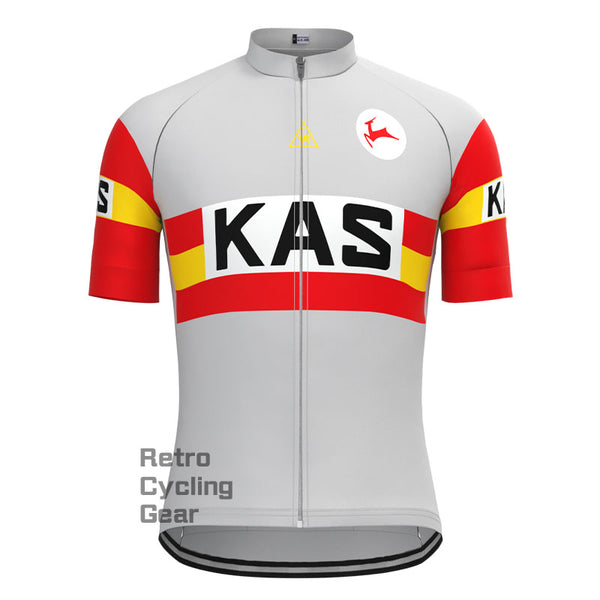 KAS Grey Retro Short sleeves Jersey