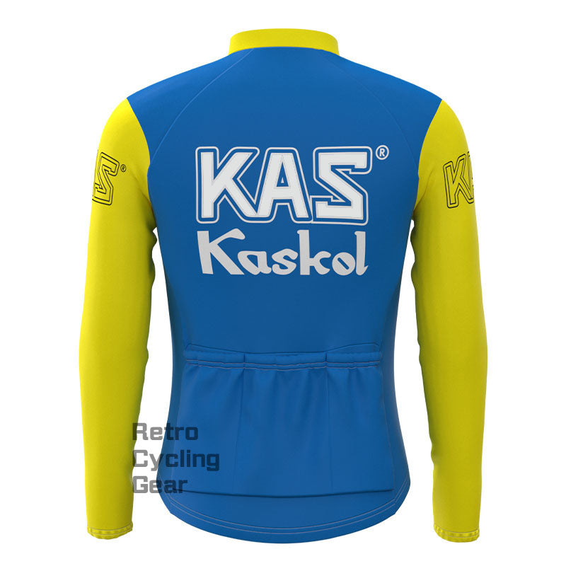 KAS Fleece-Retro-Langarmtrikots