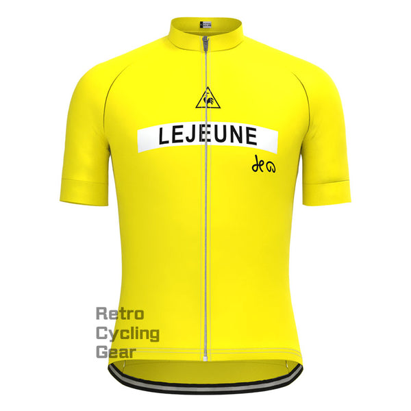 Lejeune Yellow Retro Short sleeves Jersey