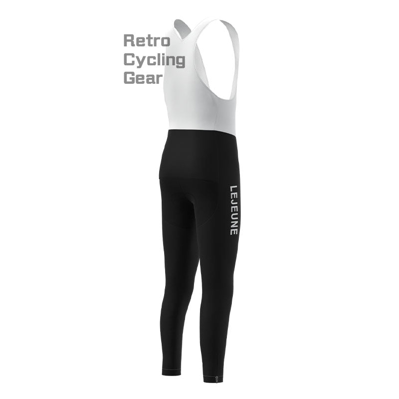 Lejeune gelbe Fleece-Retro-Radhose