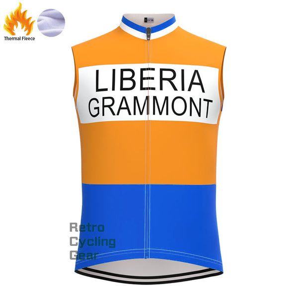 LIBERIA Fleece Retro Cycling Vest