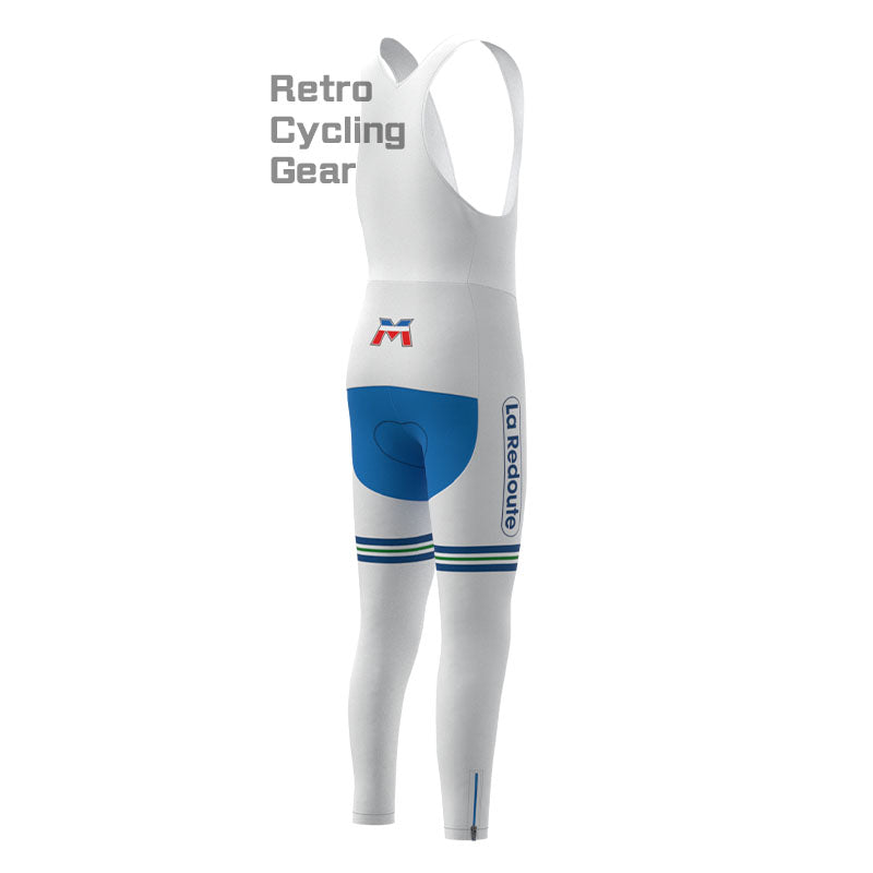 Blaue Fleece-Retro-Radsport-Sets von La Redoute