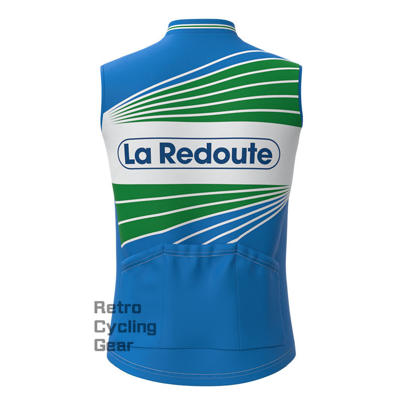 La Redoute Blue Retro Cycling Vest