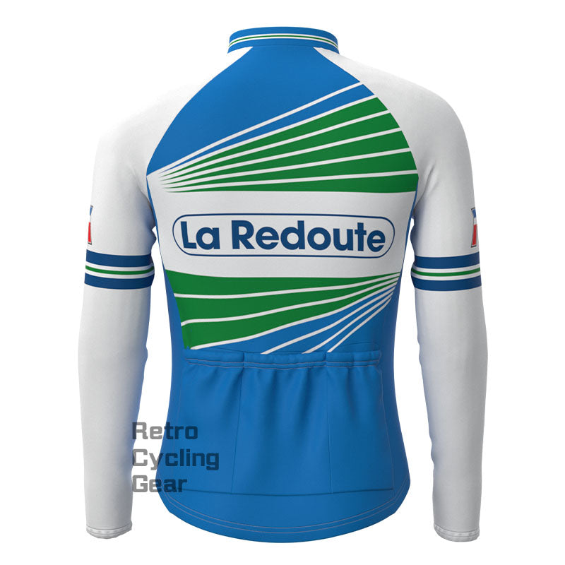 Blaue Fleece-Retro-Radsport-Sets von La Redoute